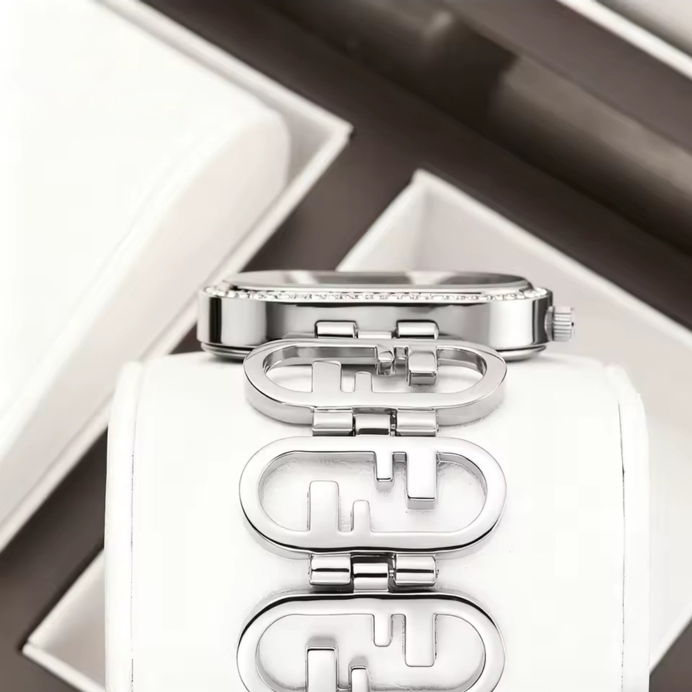 Silver Watch with Gold Details - Picture 5 of 8